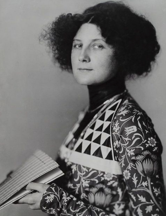 Emilie Flöge, 1908, Madame d’Ora.